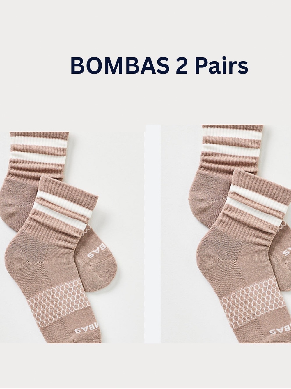 BOMBAS Vintage Stripes Half Calf Socks MED